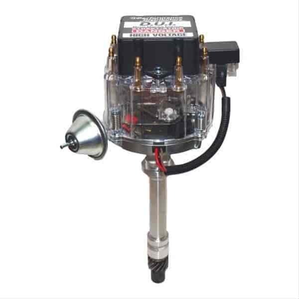 Fast Burn 385 Crate Engine DUI Distributor Clear Cap