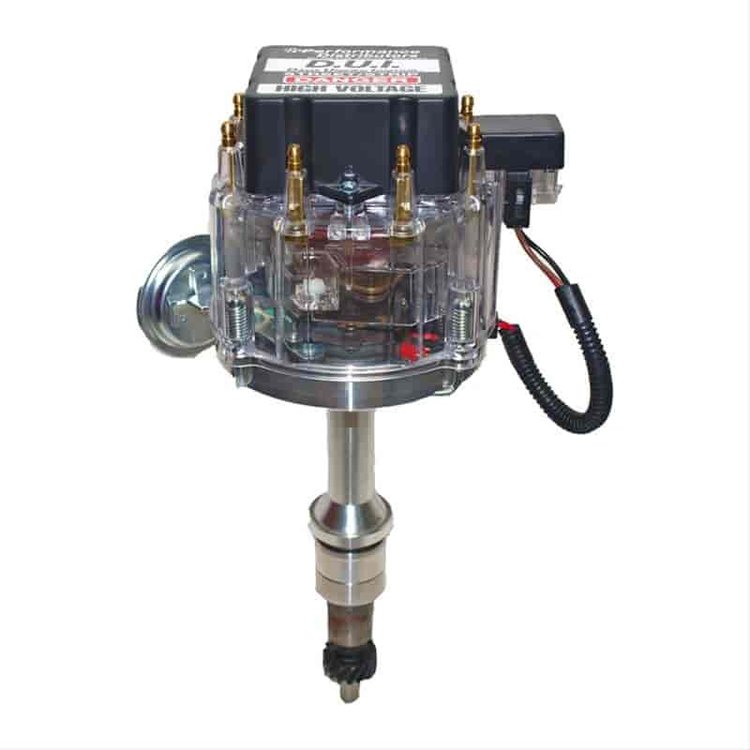 Distributor-Clear Cap-Ford 302 Factory Roller Cam