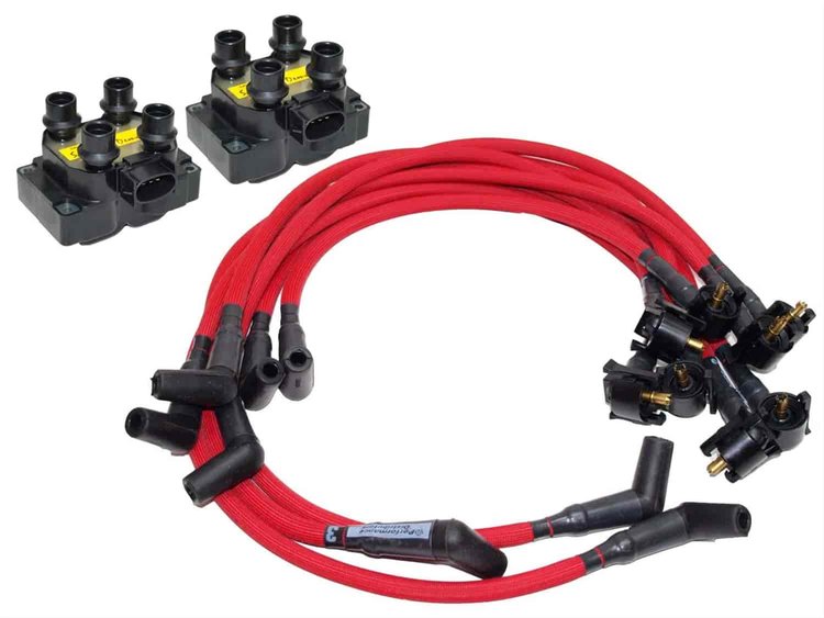 Red- Ignition Part-5.0L- 84- 93 Mustang; Also- 84- 88 T-Bird Complete Kit