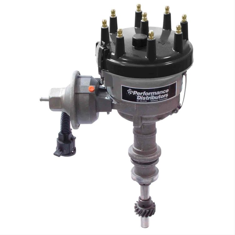 Distributor-Black Cap-Ford V-6- 232 cid Rem.
