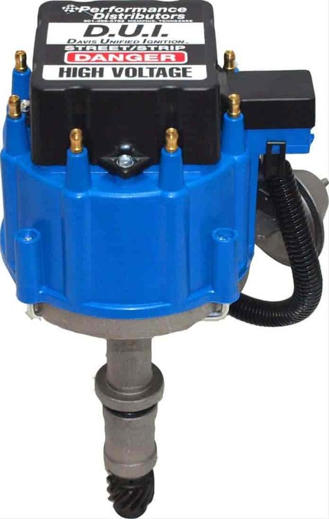 Distributor-Blue Cap-Buick V-8 455 cid Rem.