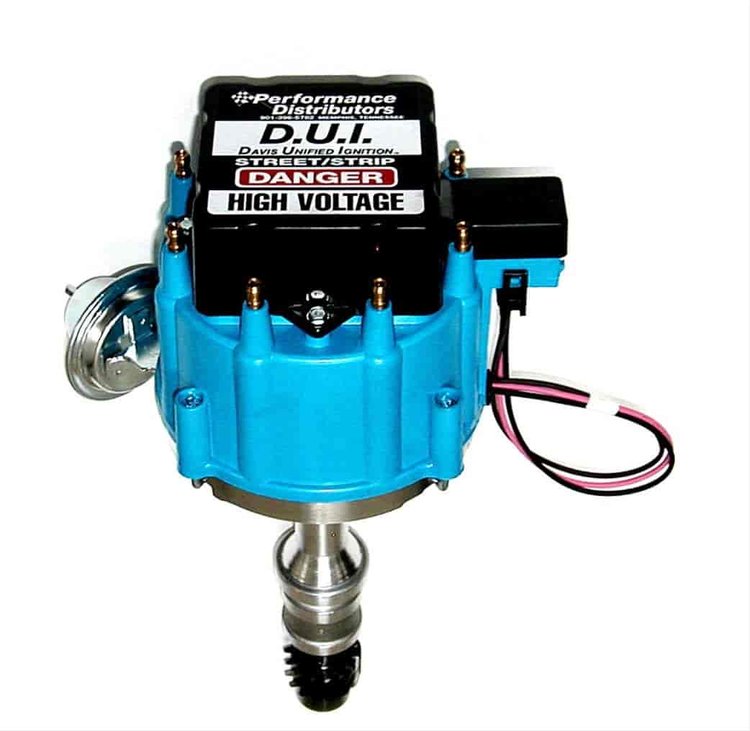 DUI Distributor Street/Strip Version 1957-?66 322-364-401-425 c.i. Red Cap