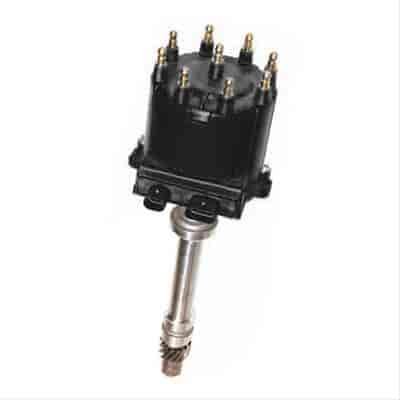 Marine Distributor Black for GM Small Block And Big Block V8 With EFI External Coil
