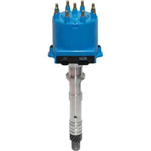 Marine Distributor Blue for GM Small Block And Big Block V8 With EFI External Coil