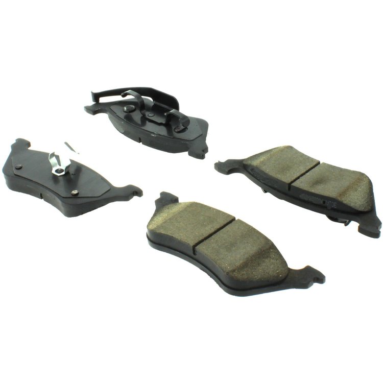 PosiQuiet Semi Met Pads 2001-2007 Chrysler Dodge Caravan Grand Caravan Town & Country