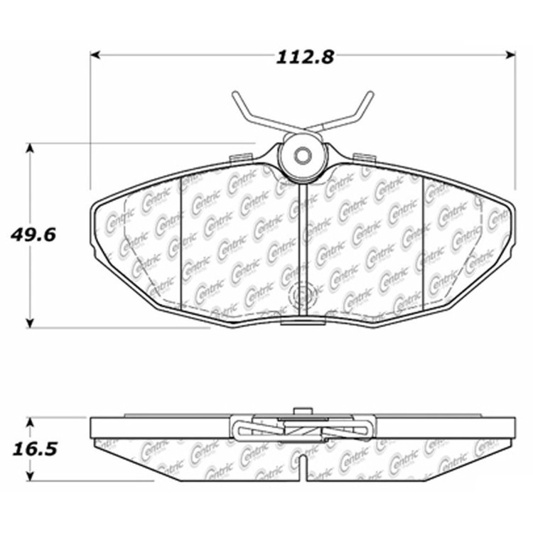 PosiQuiet Semi Met Pads 2003-2005 Jaguar S-Type XJ8