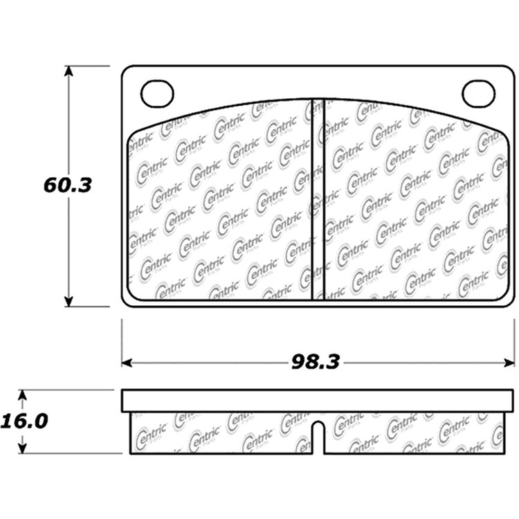 PosiQuiet Ceramic Pads 1967-1993 Volvo 142 144 145 164 1800 240 242 244 245 262 264 265 DL GLE