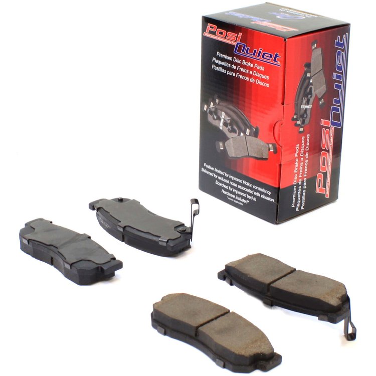 PosiQuiet Ceramic Pads 1982-1992 for Nissan for Subaru Hikari Justy Pulsar Pulsar NX fits Sentra Tsuru
