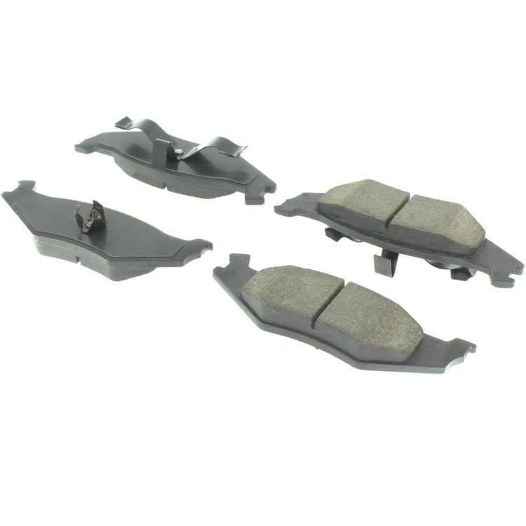 PosiQuiet Ceramic Pads 1989-2010 Chrysler Dodge Eagle Plymouth 300M Acclaim Breeze Cirrus Concorde D
