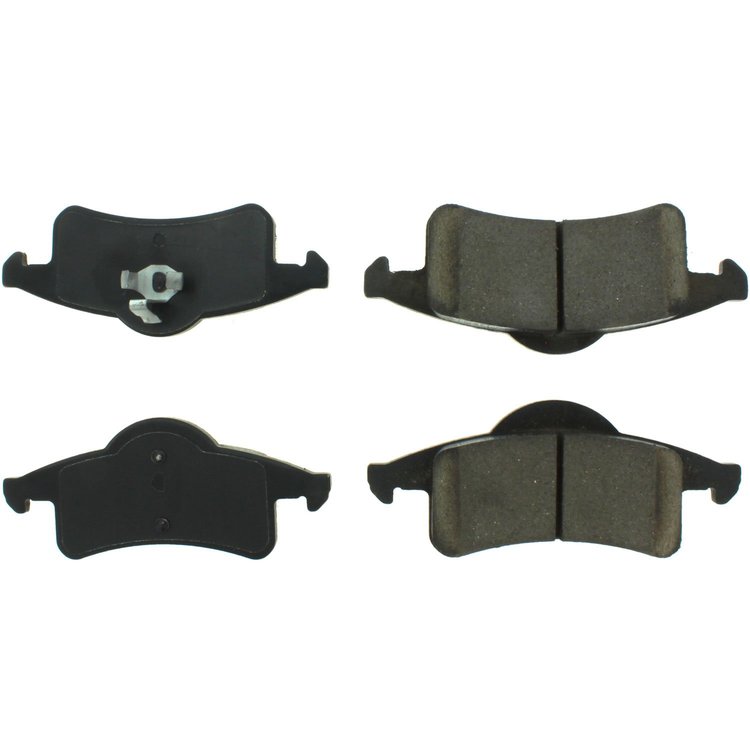 PosiQuiet Ceramic Pads 1999-2004 Jeep Grand Cherokee