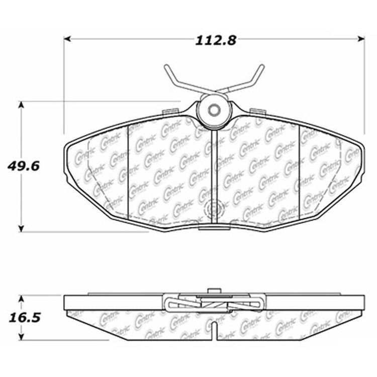 PosiQuiet Ceramic Pads 2003-2005 Jaguar S-Type XJ8
