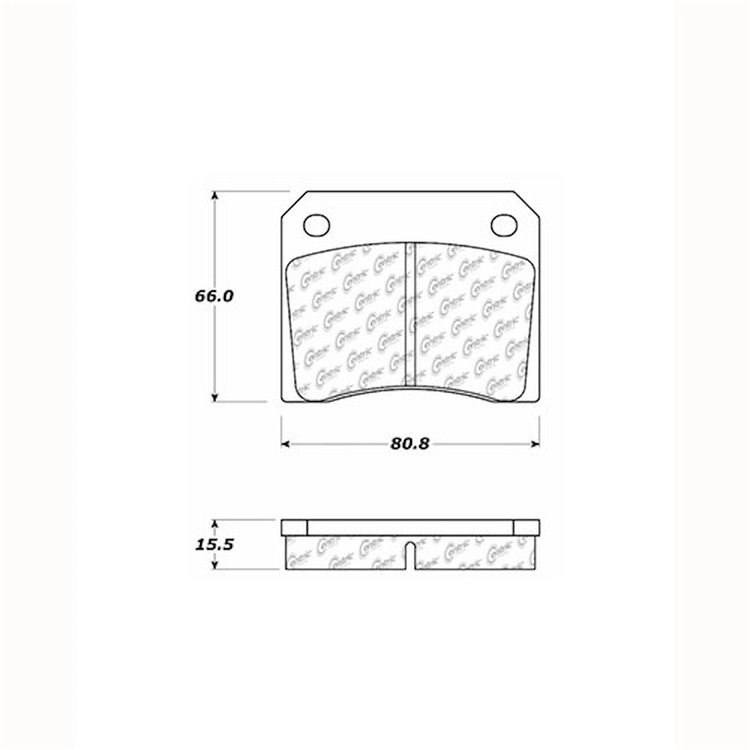 PosiQuiet Extended Wear 1958-1993 AC Alfa Romeo Aston Martin DeLorean Fiat Jaguar Lamborghini Masera