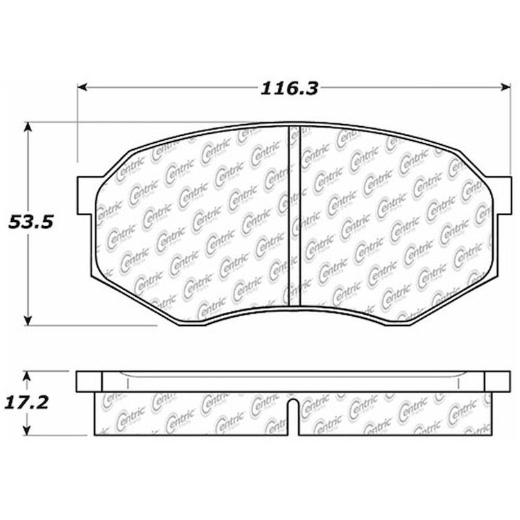 PosiQuiet Extended Wear 1995-2004 Toyota Tacoma