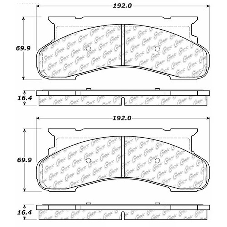 PosiQuiet Extended Wear 1975-1994 Ford E-250 Econoline E-250 Econoline Club Wagon E-350 Econoline E-