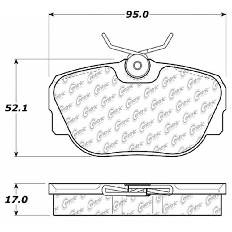 PosiQuiet Extended Wear 1984-2004 BMW Land Rover Mercedes-Benz Saab 190D 190E 318i 318is 325 325e 32
