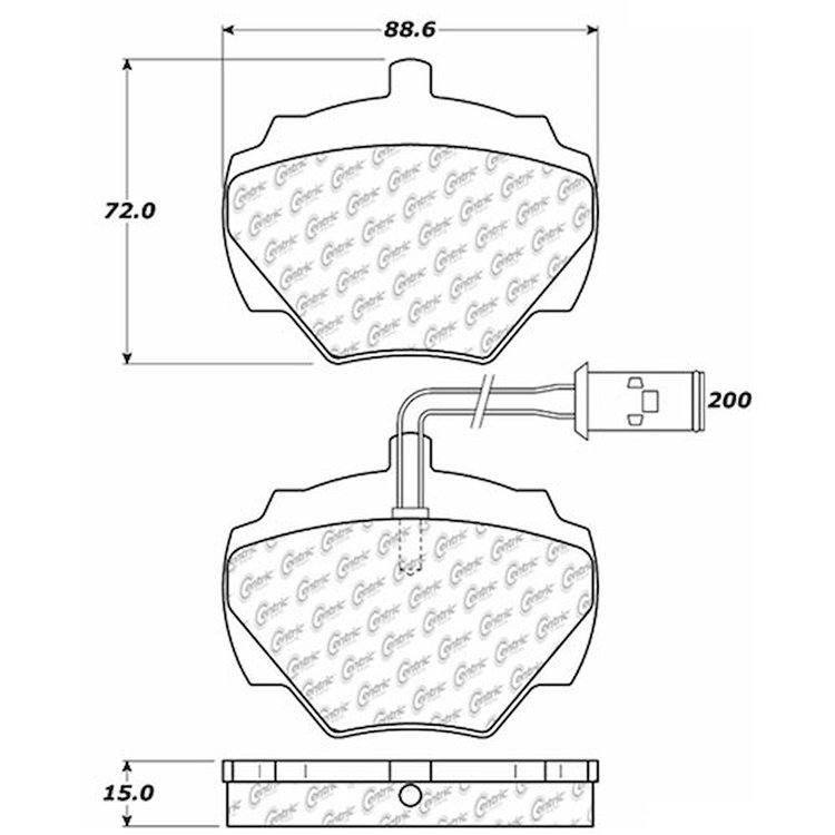 PosiQuiet Extended Wear 1987-1995 Land Rover Range Rover