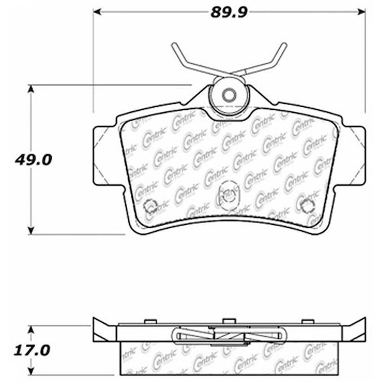 PosiQuiet Extended Wear 1994-2004 Ford Mustang