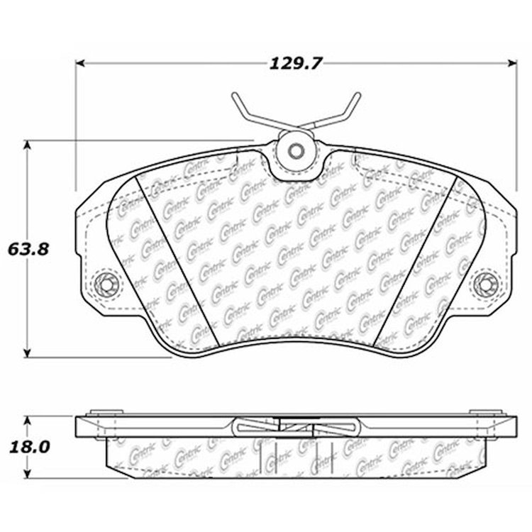 PosiQuiet Extended Wear 1997-2001 Cadillac Catera
