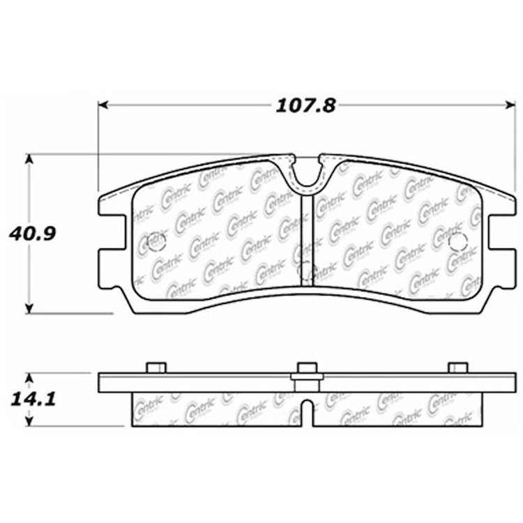 PosiQuiet Extended Wear 1998-2003 Cadillac Seville