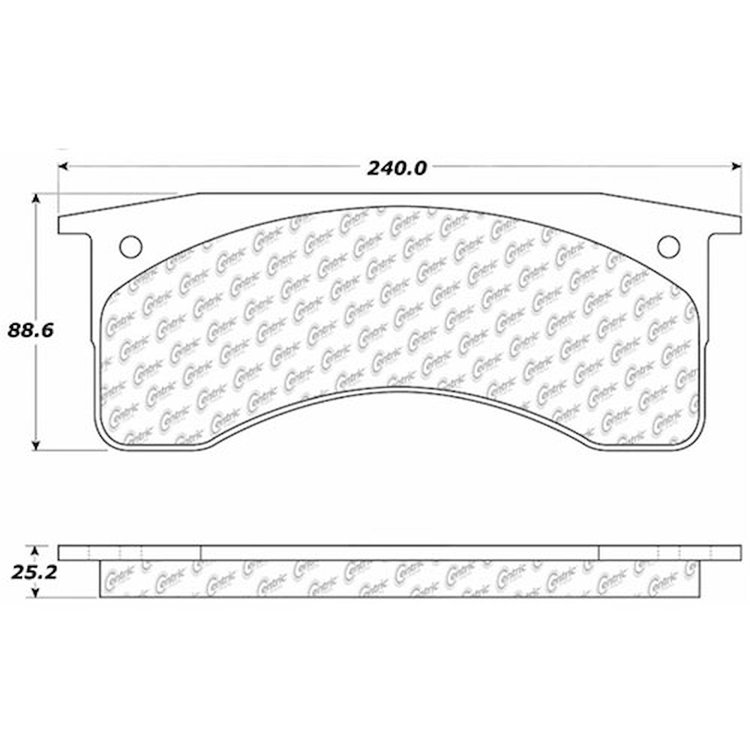 PosiQuiet Extended Wear 1992-2014 Bluebird Bus Chevrolet Ford Freightliner GMC Hino International Is