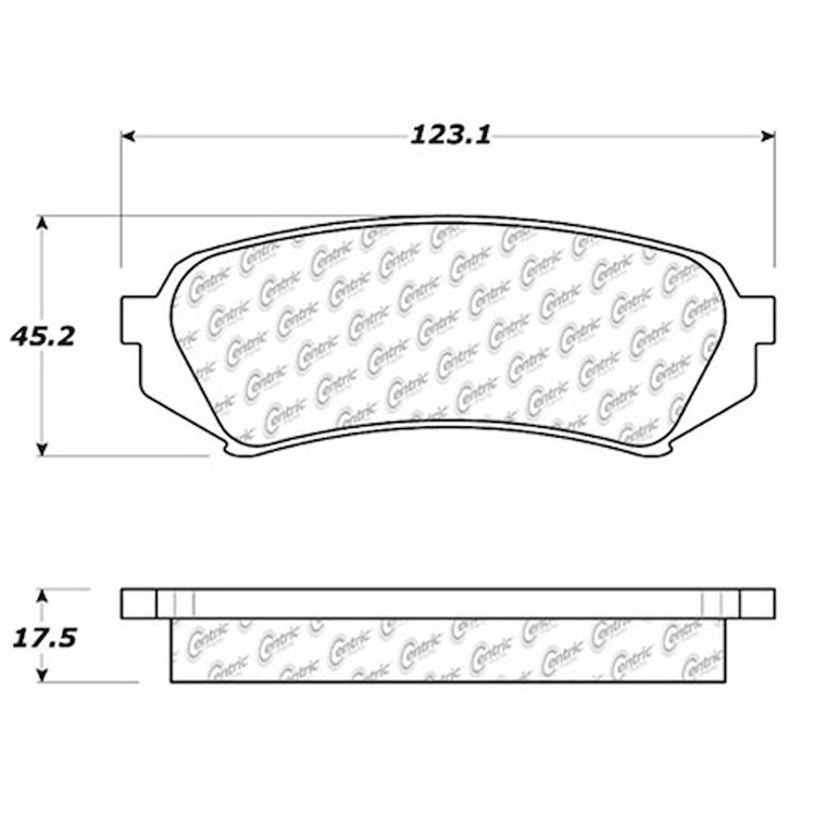 PosiQuiet Extended Wear 1998-2007 Lexus Toyota Land Cruiser LX470