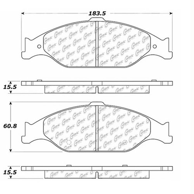 PosiQuiet Extended Wear 1999-2004 Ford Mustang