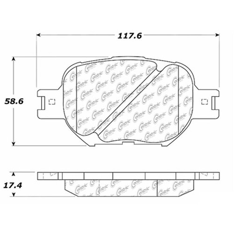 PosiQuiet Extended Wear 2000-2010 Scion Toyota Celica tC