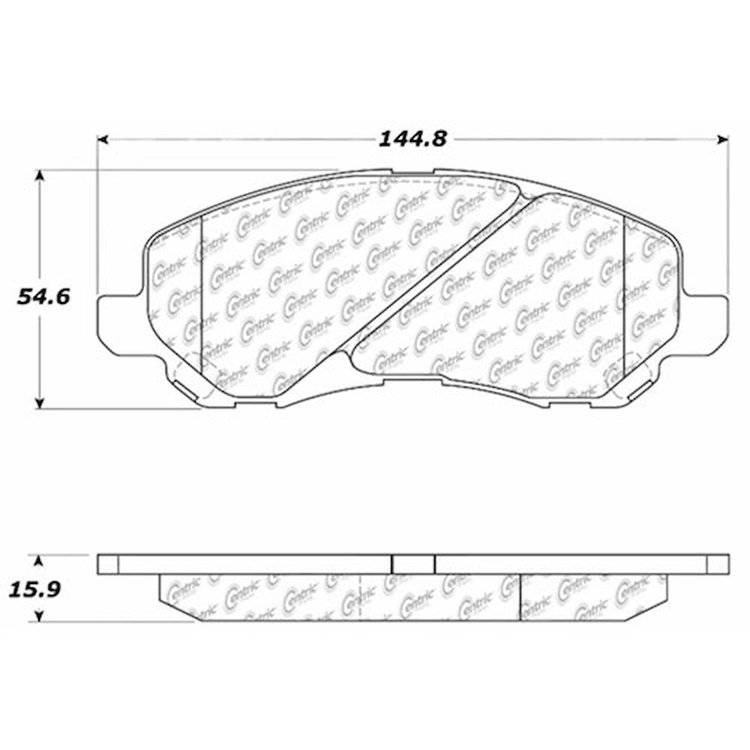 PosiQuiet Extended Wear 2013-2014 Chrysler 200