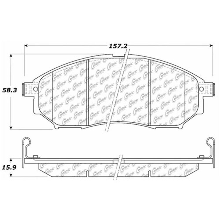PosiQuiet Extended Wear 2002-2015 Infiniti Nissan Renault 350Z 370Z EX35 EX37 G25 G35 G37 Koleos M35