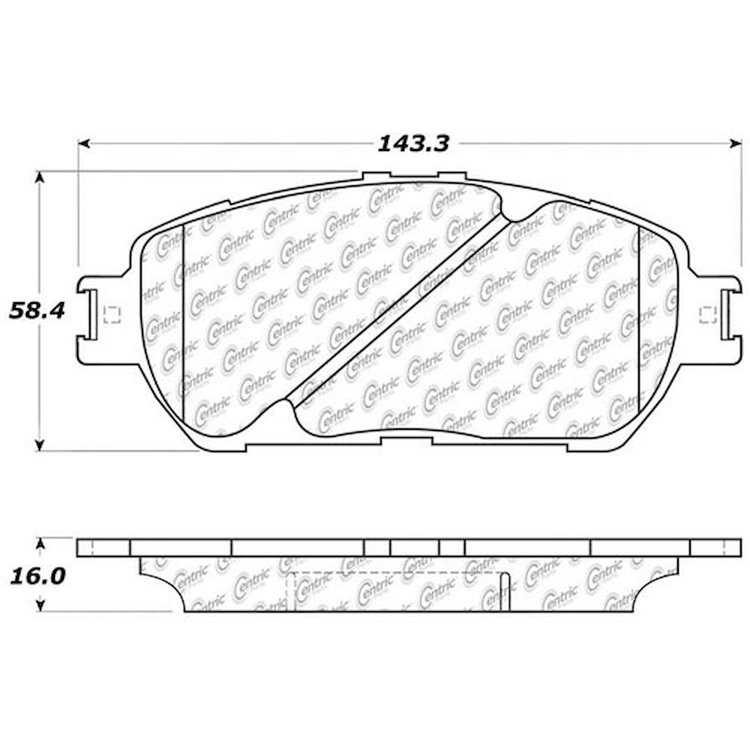 PosiQuiet Extended Wear 2002-2006 Lexus Toyota Camry ES300 ES330