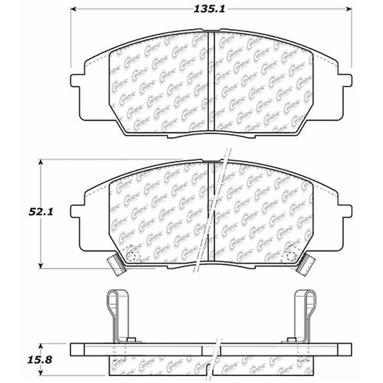 PosiQuiet Extended Wear 2002-2006 Dodge Freightliner Sprinter 2500 Sprinter 3500