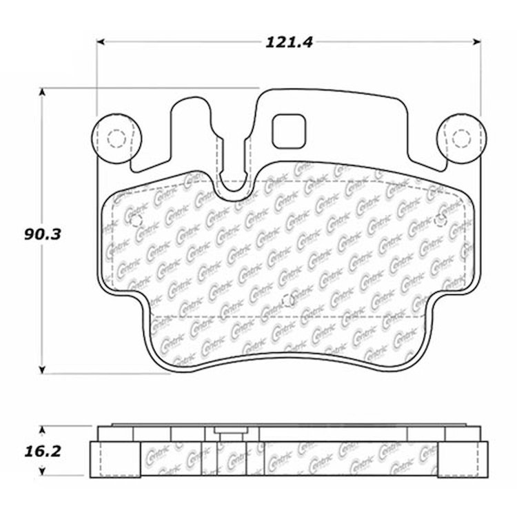 PosiQuiet Extended Wear 2002-2005 Porsche 911