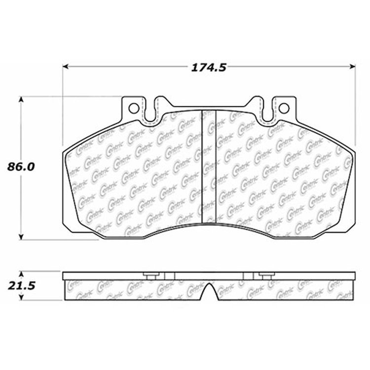 PosiQuiet Extended Wear 2000-2005 Mercedes-Benz 712