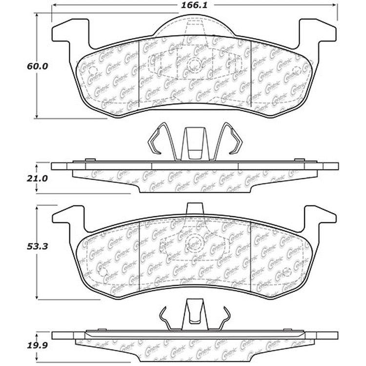 PosiQuiet Extended Wear 2013-2017 Lincoln MKT