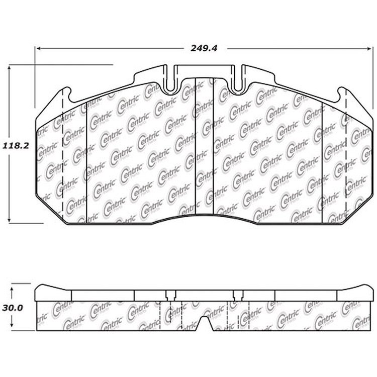 PosiQuiet Extended Wear - Man MCI Van Hool Air Brakes
