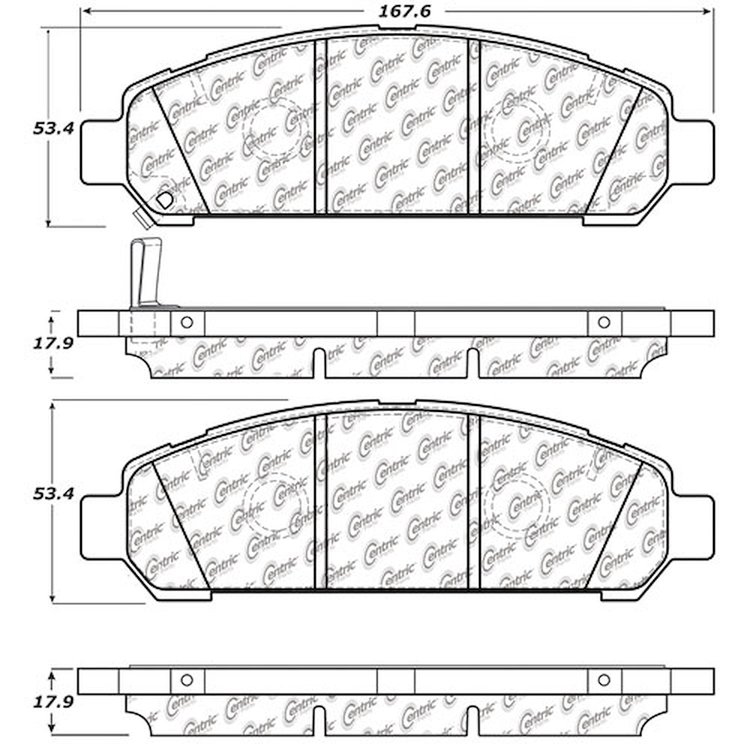 PosiQuiet Extended Wear 2009-2013 Toyota Venza