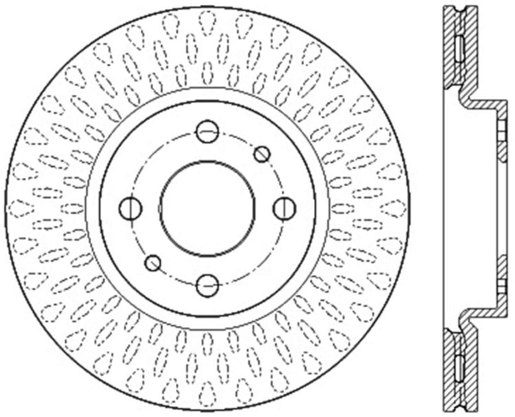 CRYO SPORT SLOTTED ROTOR