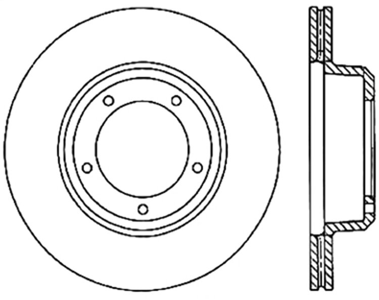 CRYO SPORT SLOTTED ROTOR