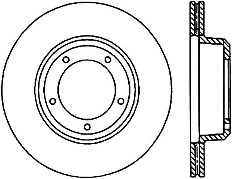 CRYO SPORT SLOTTED ROTOR