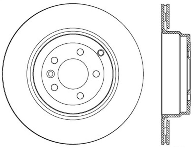 Sport Slotted Rotor Right