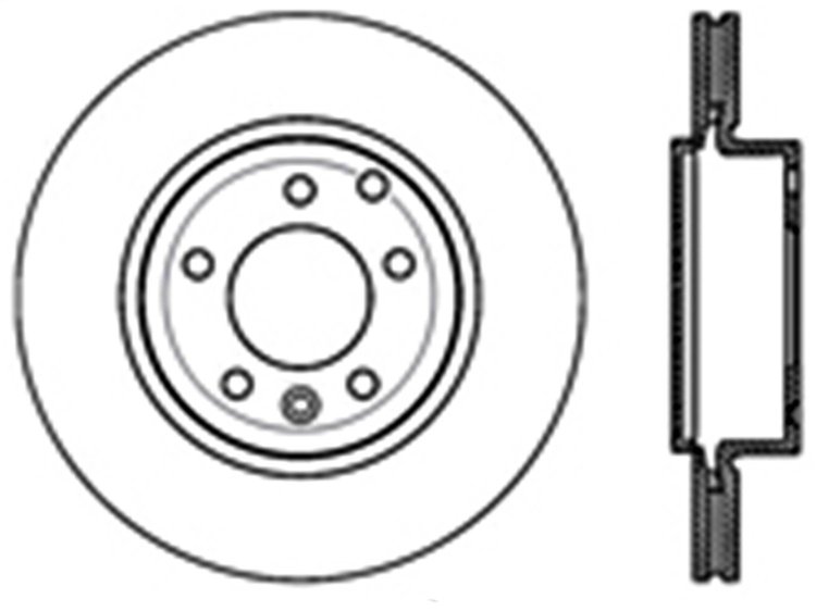 Sport Slotted Rotor Right
