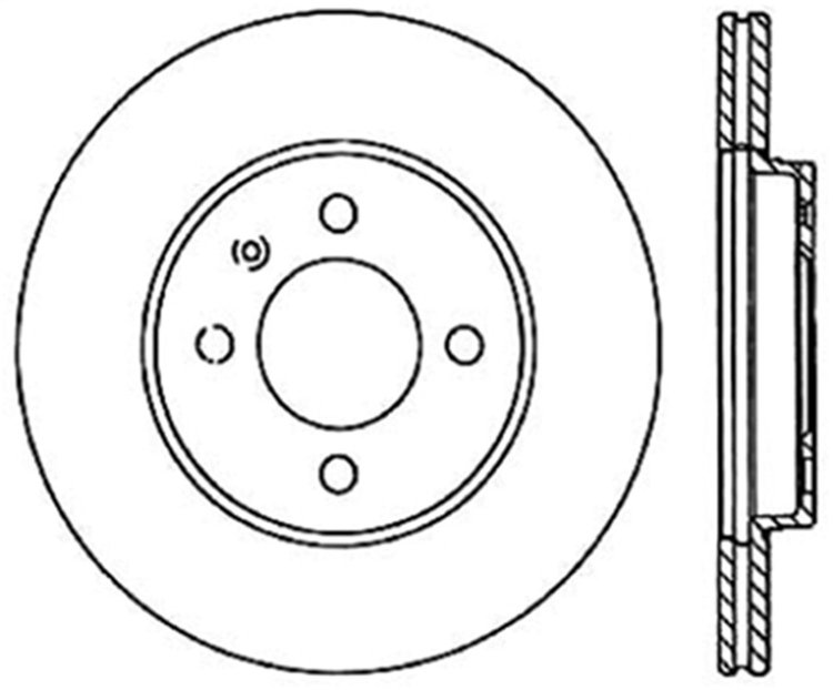 CRYO SPORT SLOTTED ROTOR