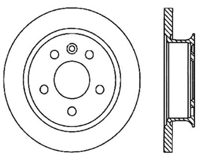 Sport Slotted Rotor Right