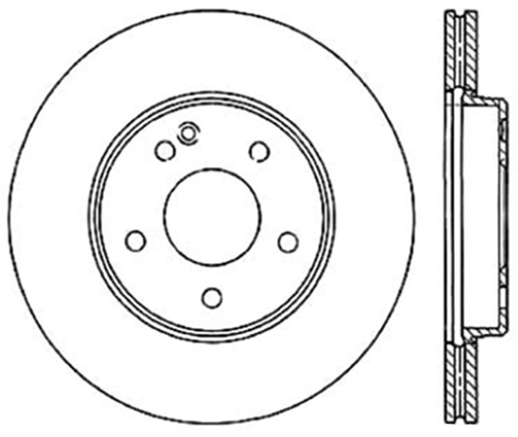 CRYO SPORT SLOTTED ROTOR