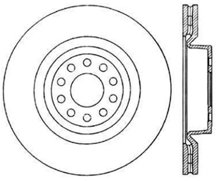 CRYO SPORT SLOTTED ROTOR