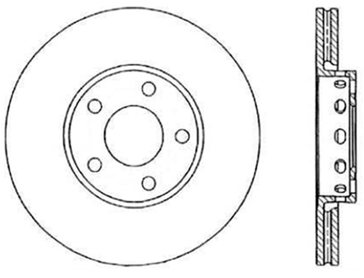 CRYO SPORT SLOTTED ROTOR