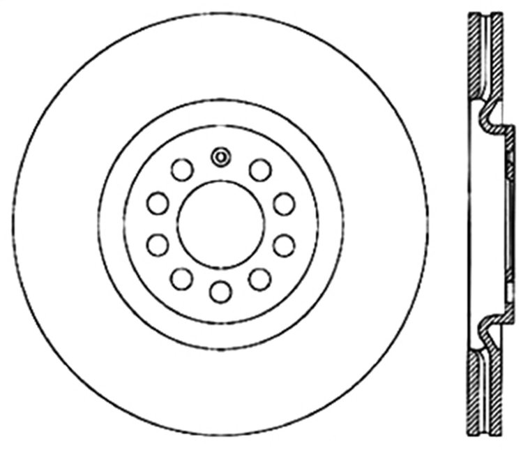 CRYO SPORT SLOTTED ROTOR