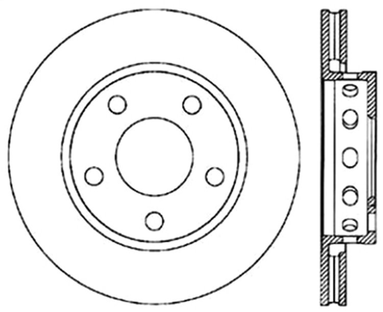 CRYO SPORT SLOTTED ROTOR