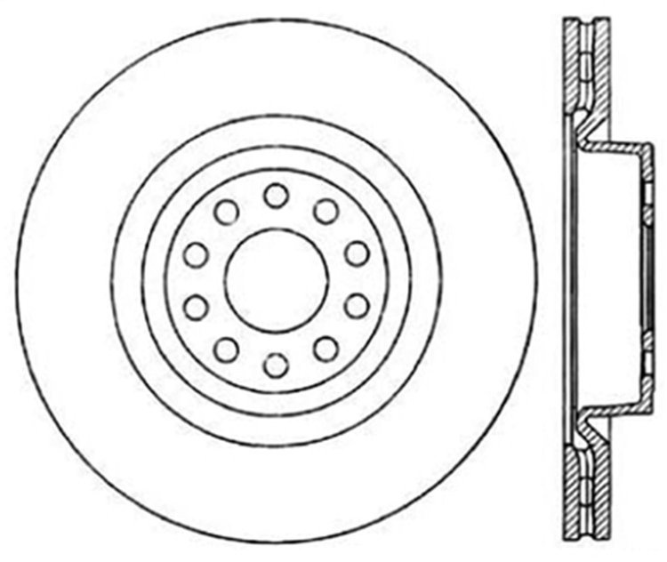 CRYO SPORT SLOTTED ROTOR