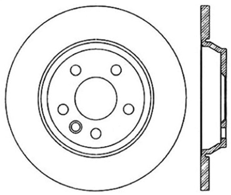 Sport Slotted Rotor Right